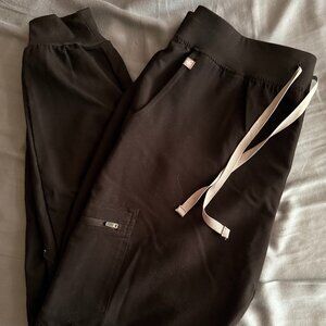 FIGS Black Zamora™ - Jogger Scrub Pants